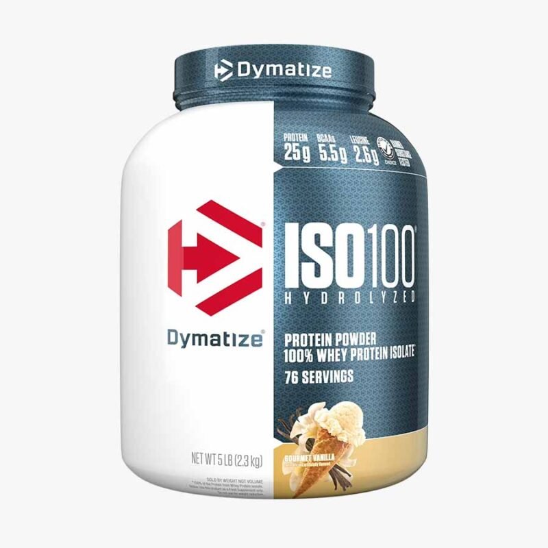 Dymatize-ISO100-Hydrolyzed-Whey-Isolate-Protein-Powder-Gourmet-Vanilla-5-lb